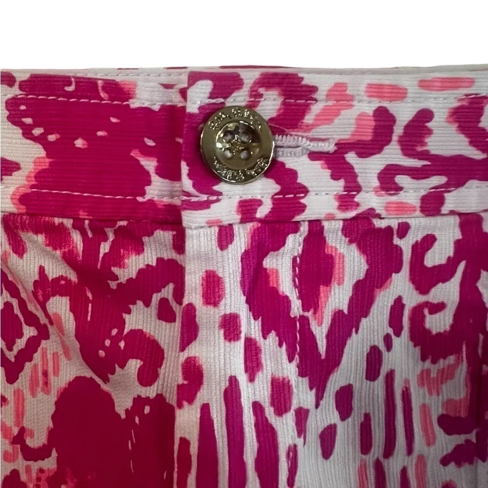 Lilly Pulitzer Liana Short Magenta‎ Tons Of Fun Size 2 NWOT